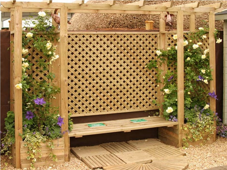 Пергола шпалера Камчатская