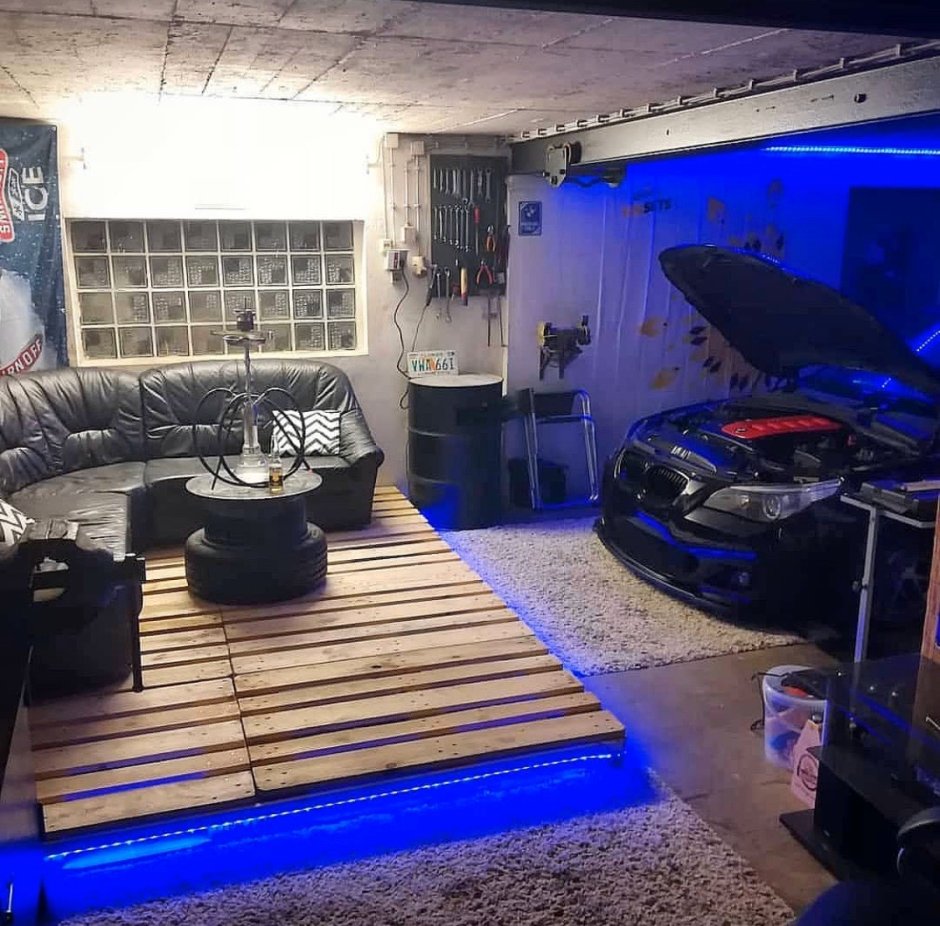 Мотосервис в гараже