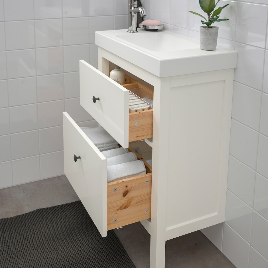 Ikea ХЕМНЭС тумба с раковиной