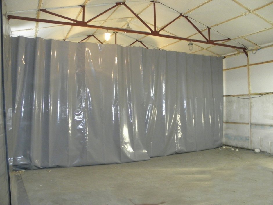 ПВХ завеса штора на склад, гараж, ворота, цех