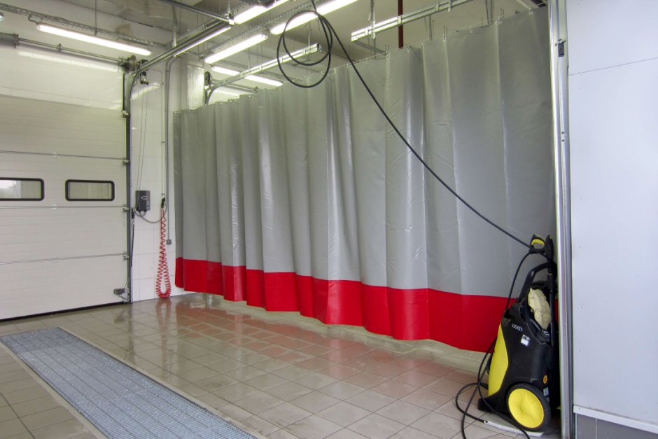 Штора ПВХ для автомоек