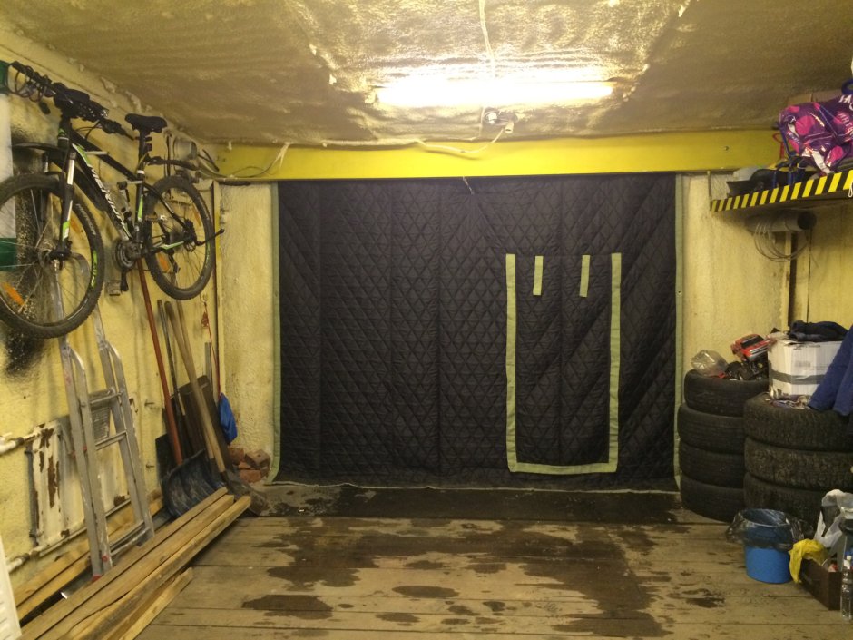 Занавес для гаража