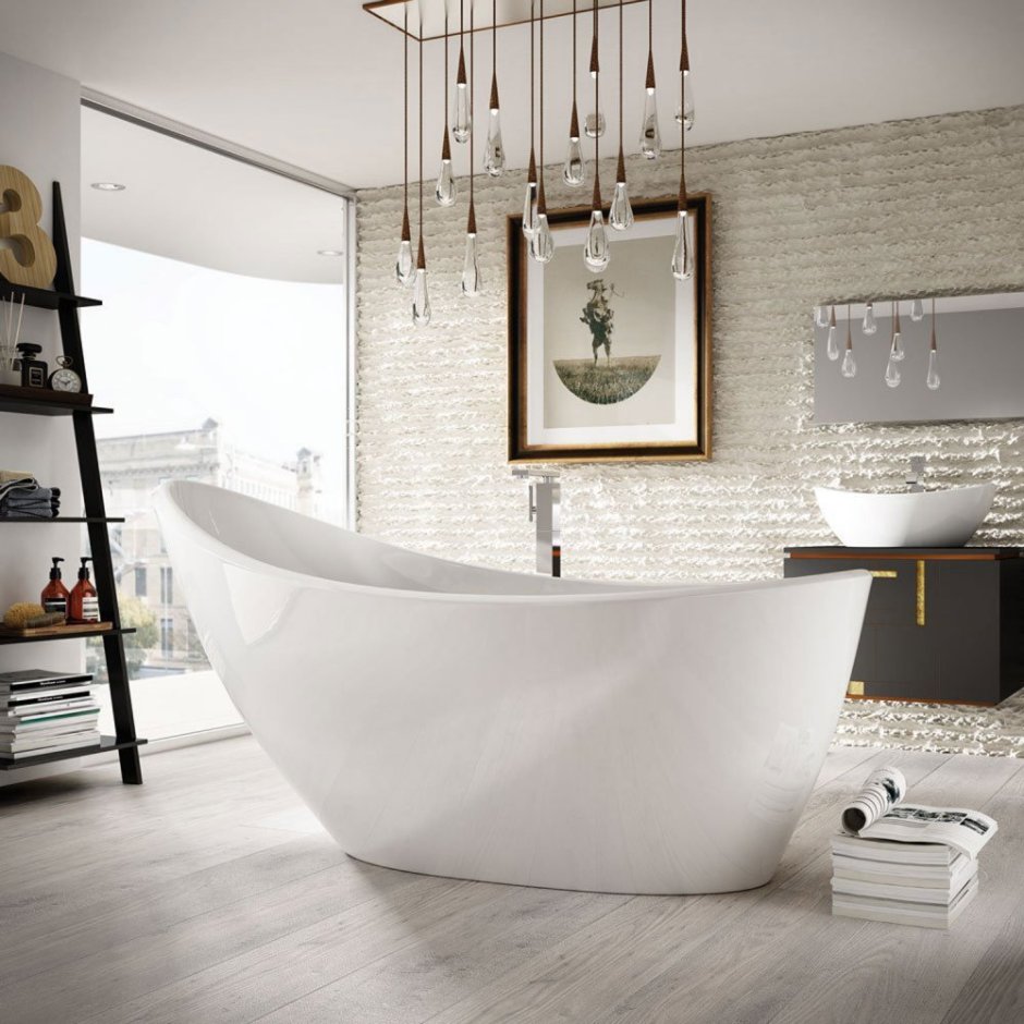 Дизайнерская отдельностоящая ванна