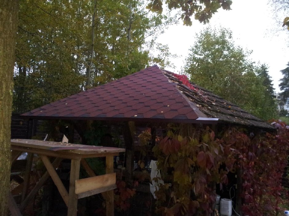 Крыша для беседки