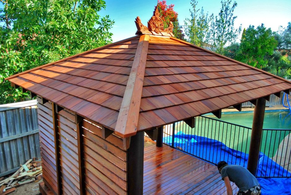 Конек мягкой кровли