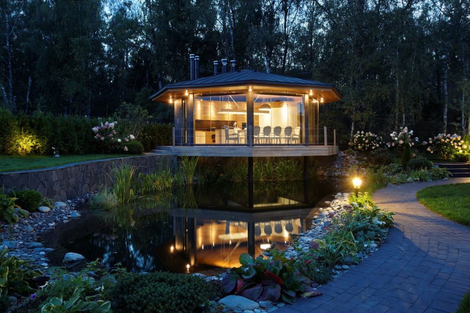 Зимняя беседка