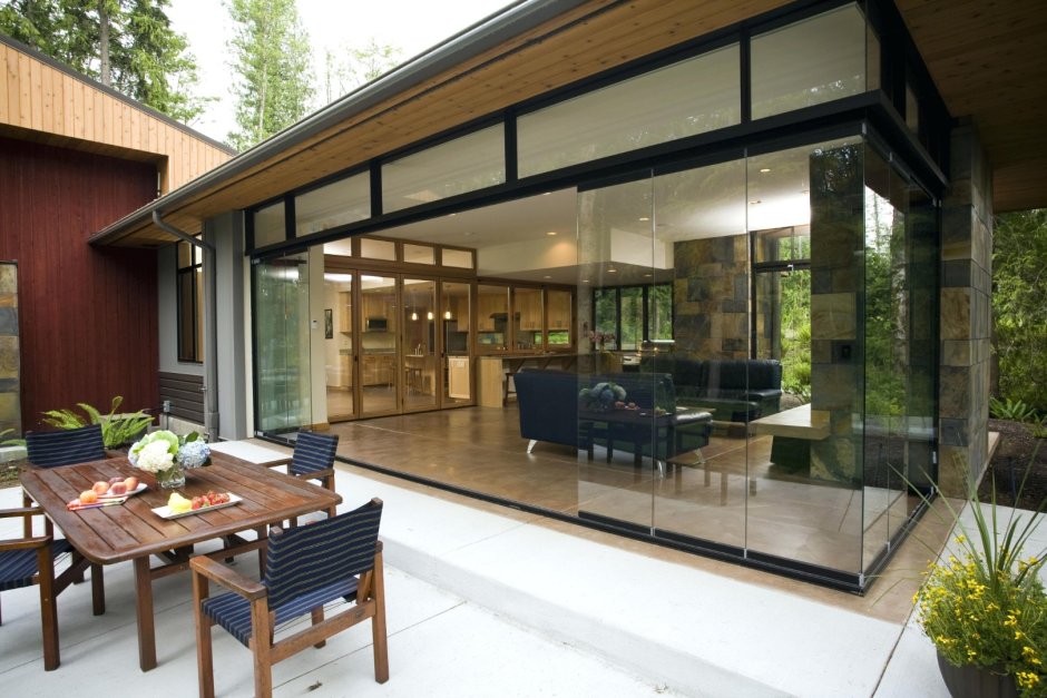 Застекленная терраса