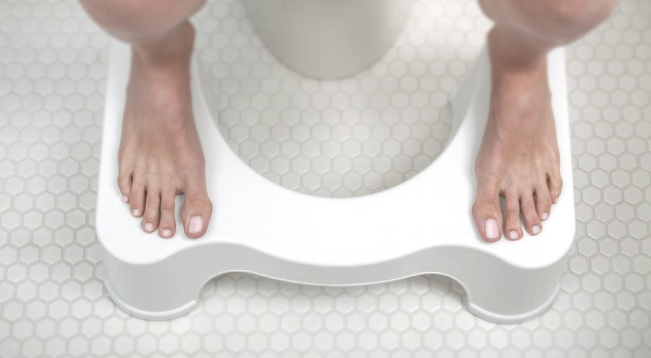 Туалетная подставка для ног