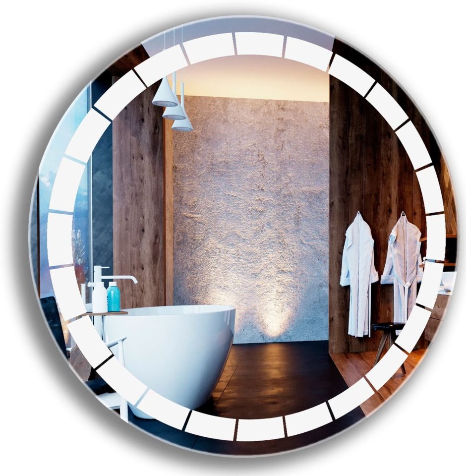 Зеркало круглое с подсветкой