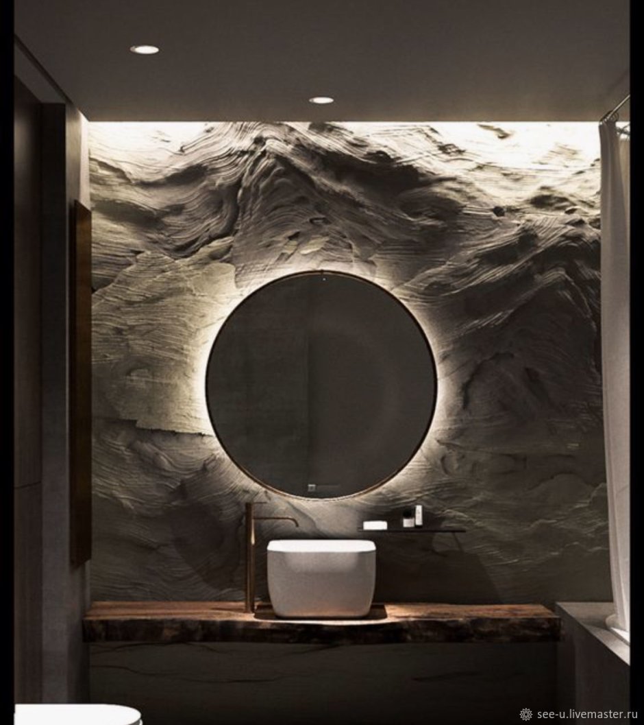 Зеркало круглое с подсветкой