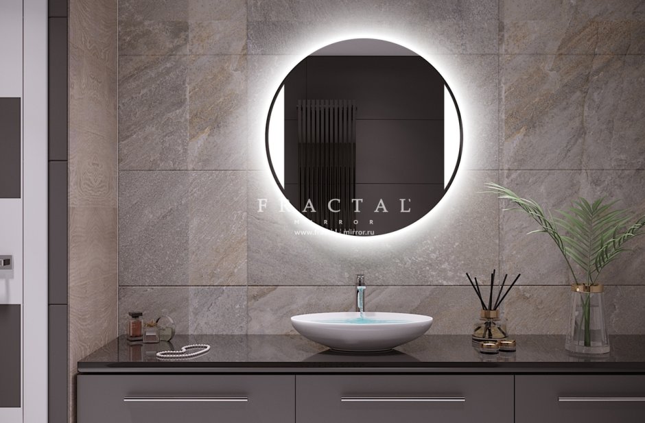 Круглое зеркало с подсветкой Iridia, Roca.