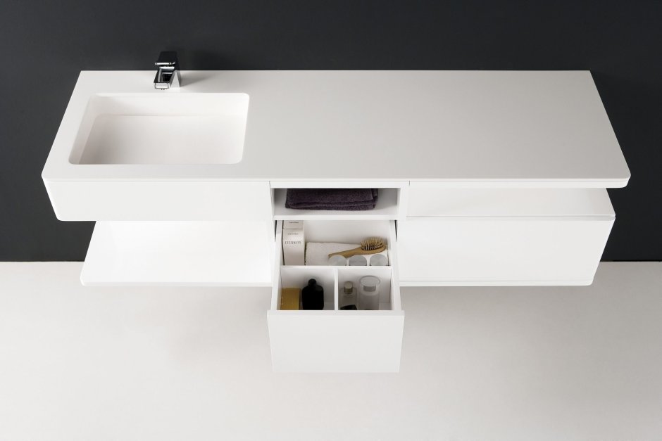 Lutetia раковина накладная 88x47 Oasis