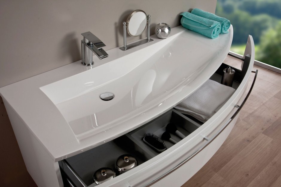 Тумба с раковиной Puris Crescendo 120