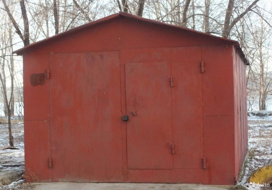 Гараж металлический