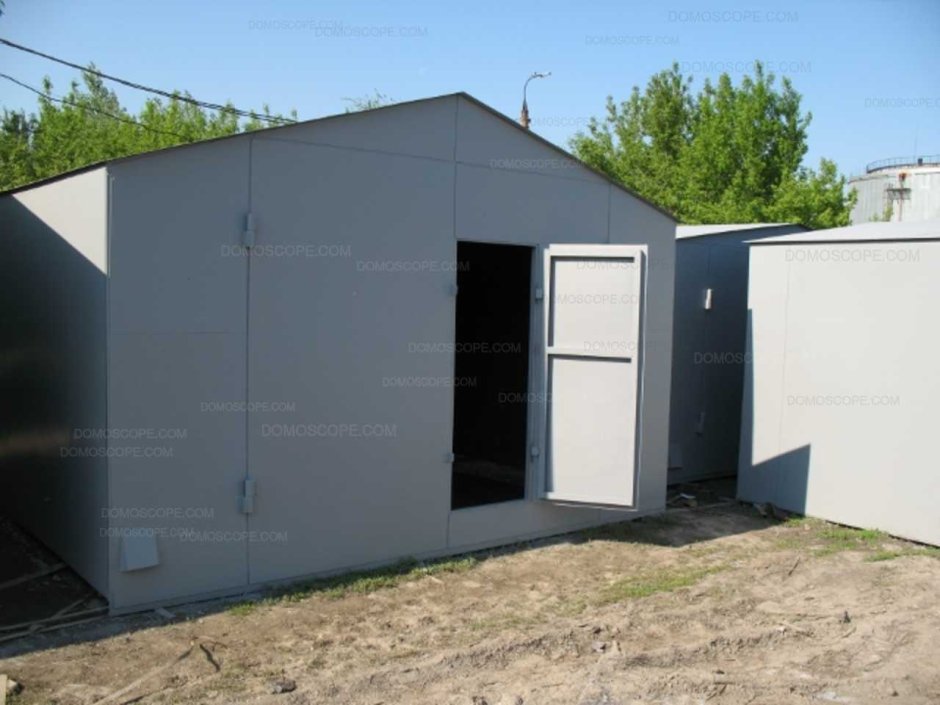 Гараж металлический
