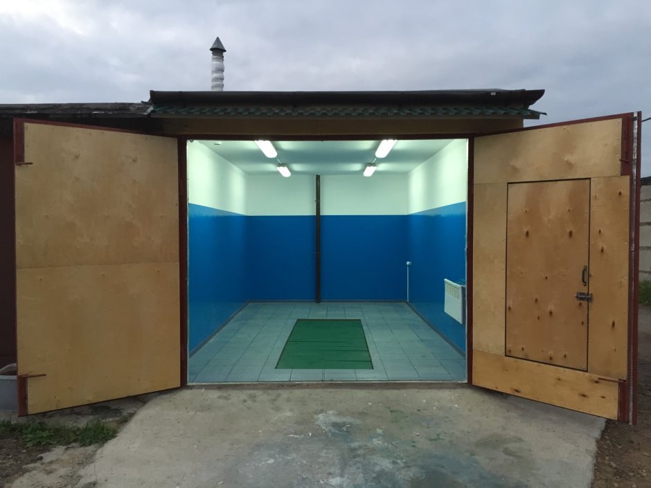 Обустройство капитального гаража