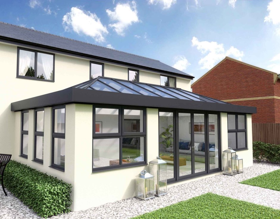 Веранда из блоков