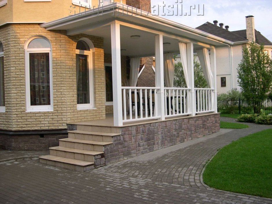 Пристрой к блочному дому