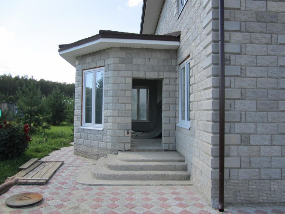 Терраса из бетона