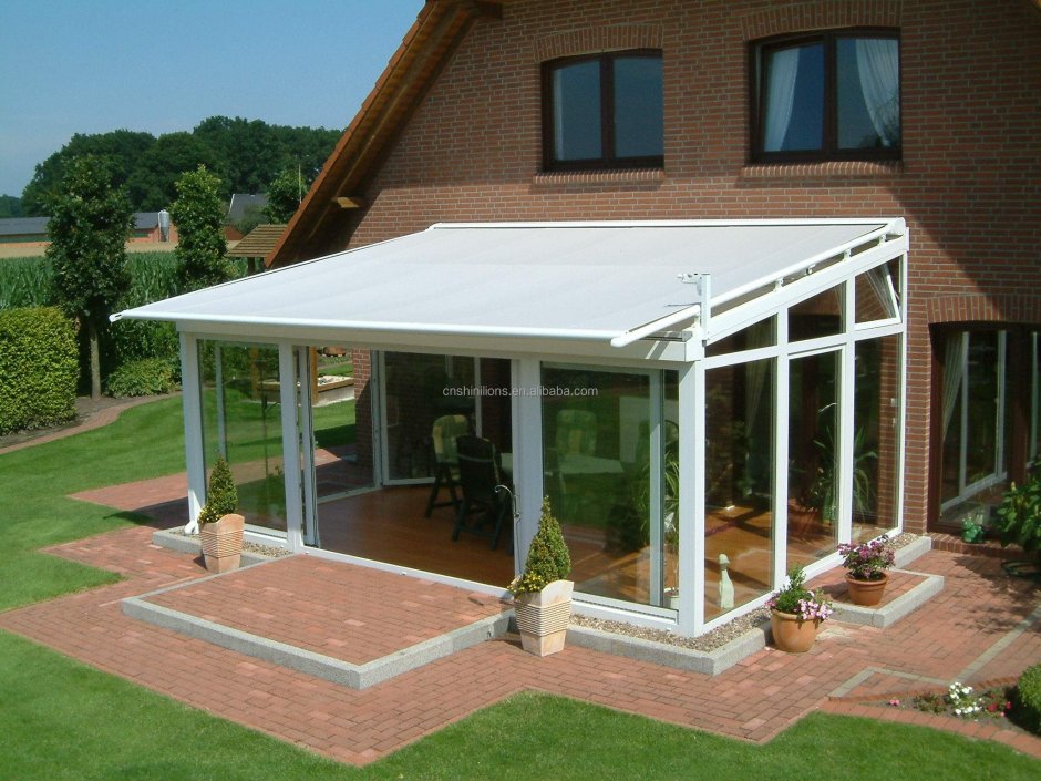 Безрамное остекление для барнхаус