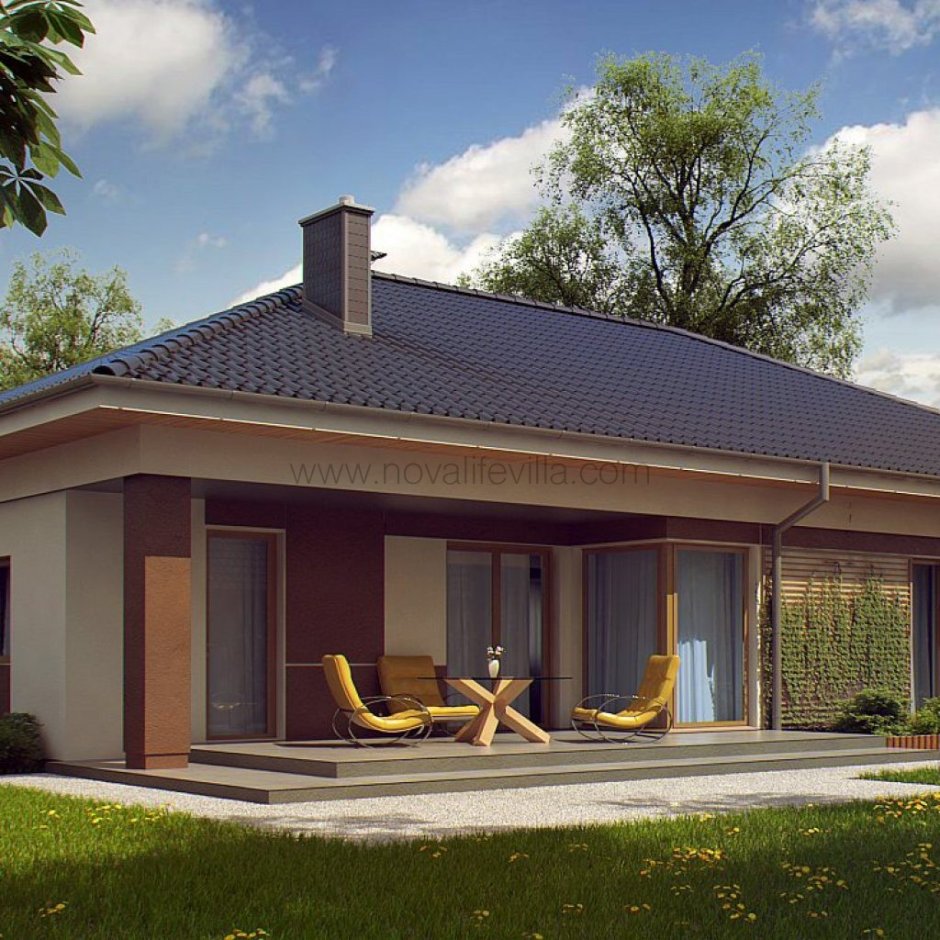 Одноэтажный дом