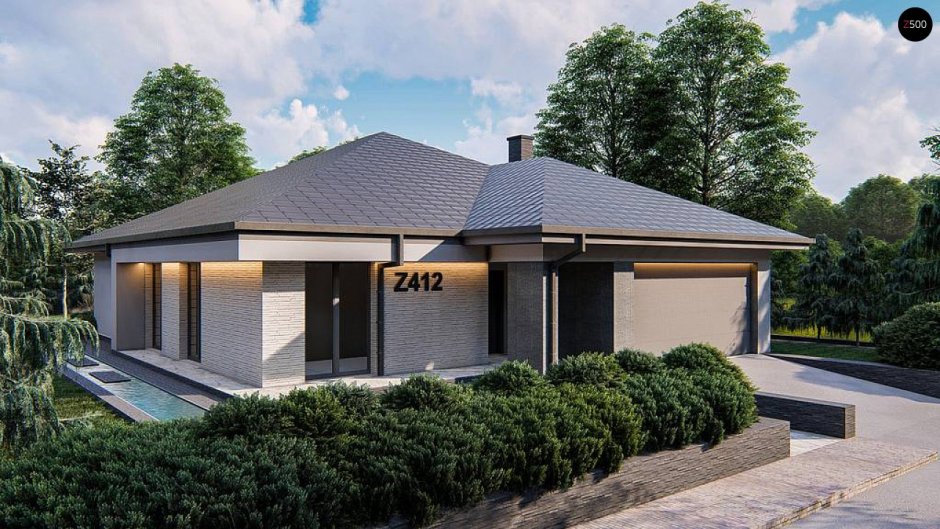 Z500 проекты одноэтажных домов