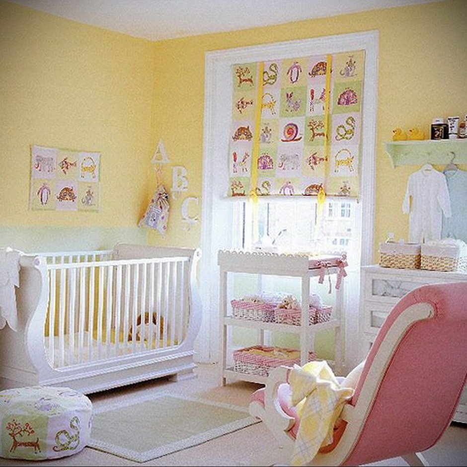 Комната для младенца мальчика