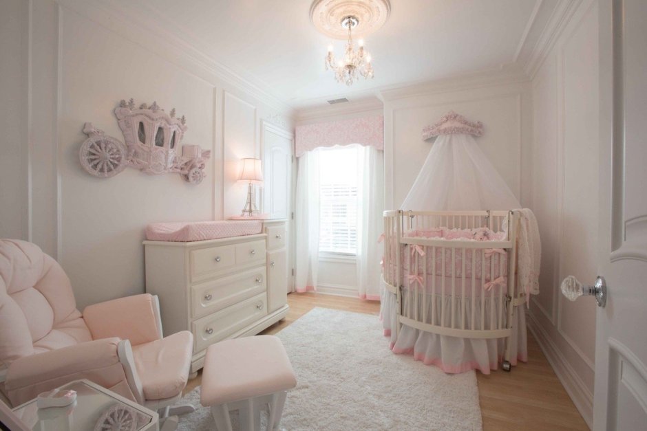 Комнаты для новорожденных девочек дорогие