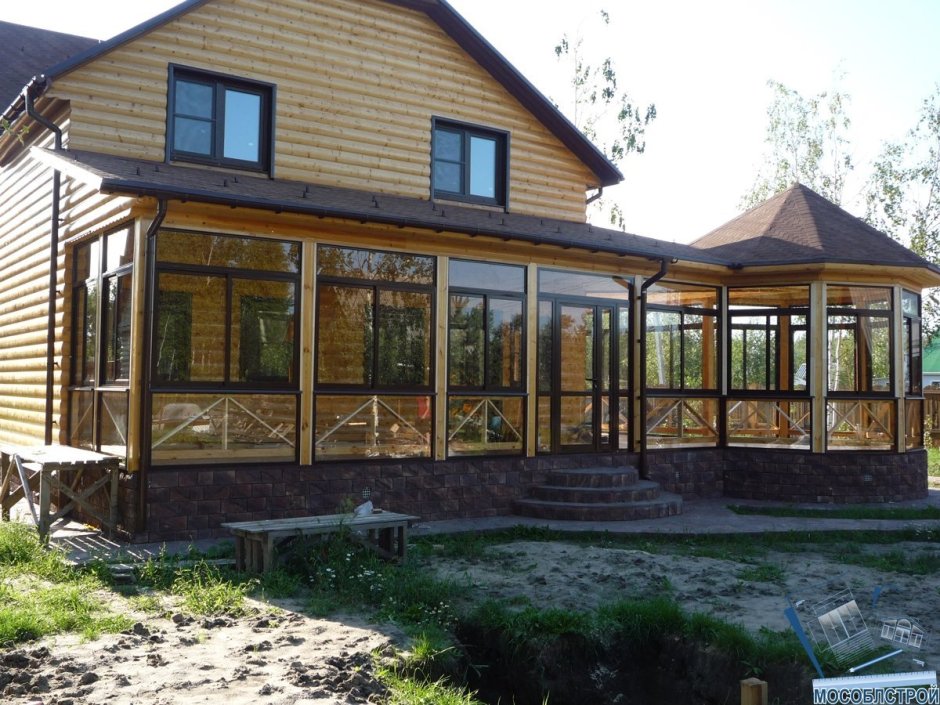 Остекление веранды PROVEDAL p400