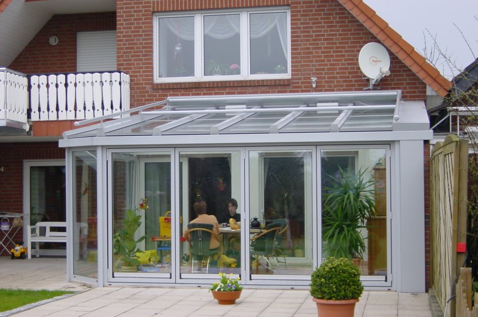 Веранда из пластиковых окон