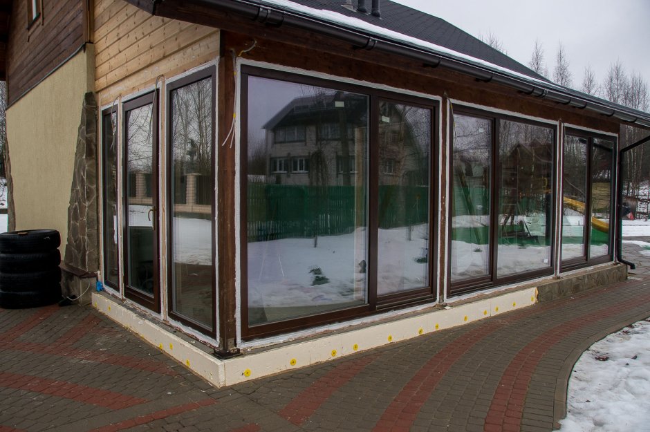 Остекление террас СИАЛ