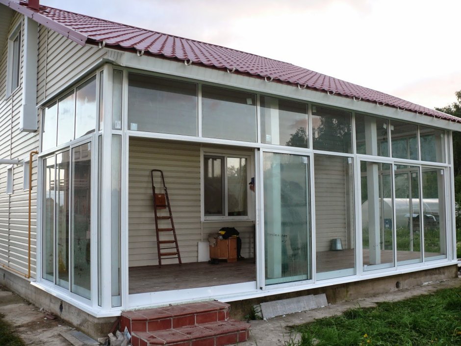 Окна КБЕ остекление террасы