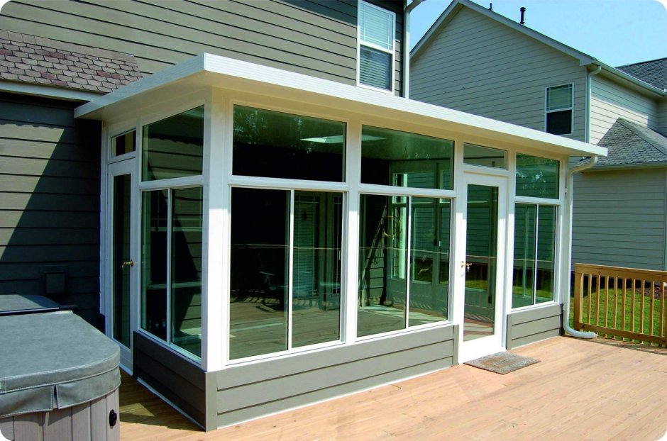 Застекленная веранда