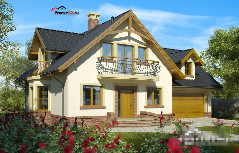 Шевалье дом с эркером