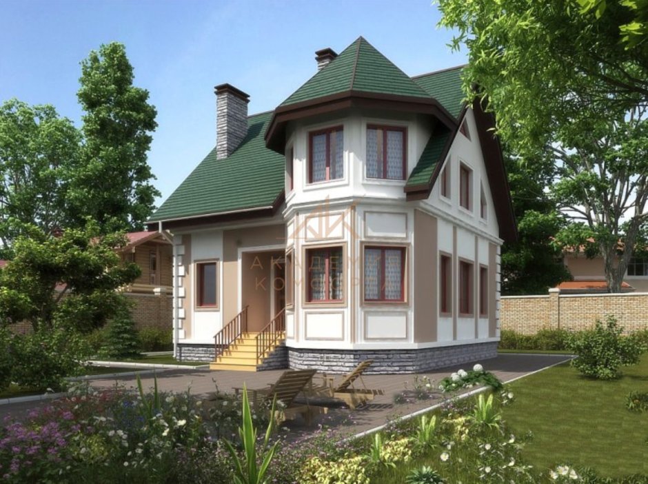 Дом с эркером