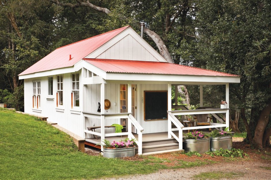 Тини Хауз с терассой в России