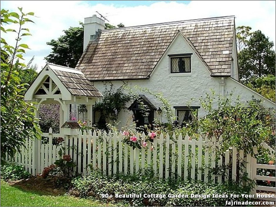 Дачный домик в стиле Прованс фасад