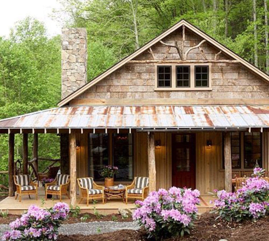 Веранда в сельском доме