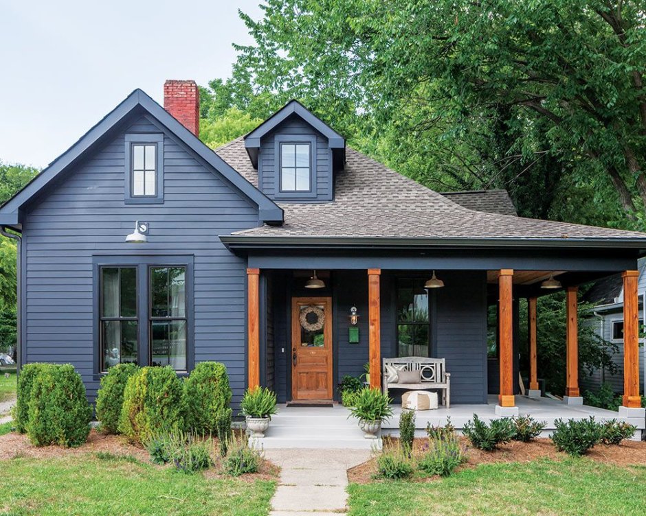 Дом в скандинавском стиле фасад