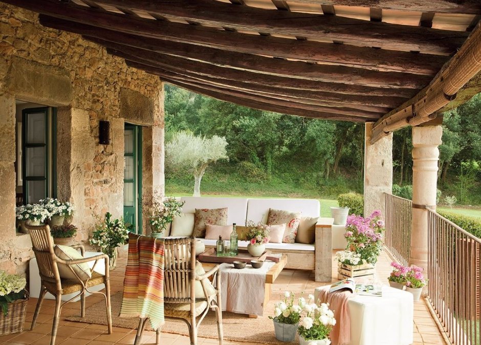 Патио веранда Прованс