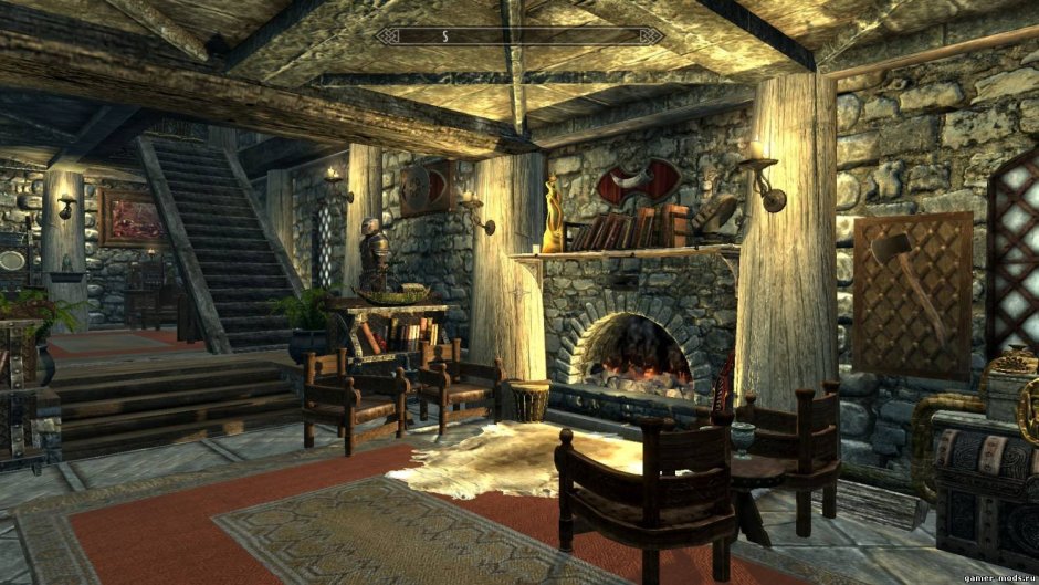 Дом ярла викингов изнутри