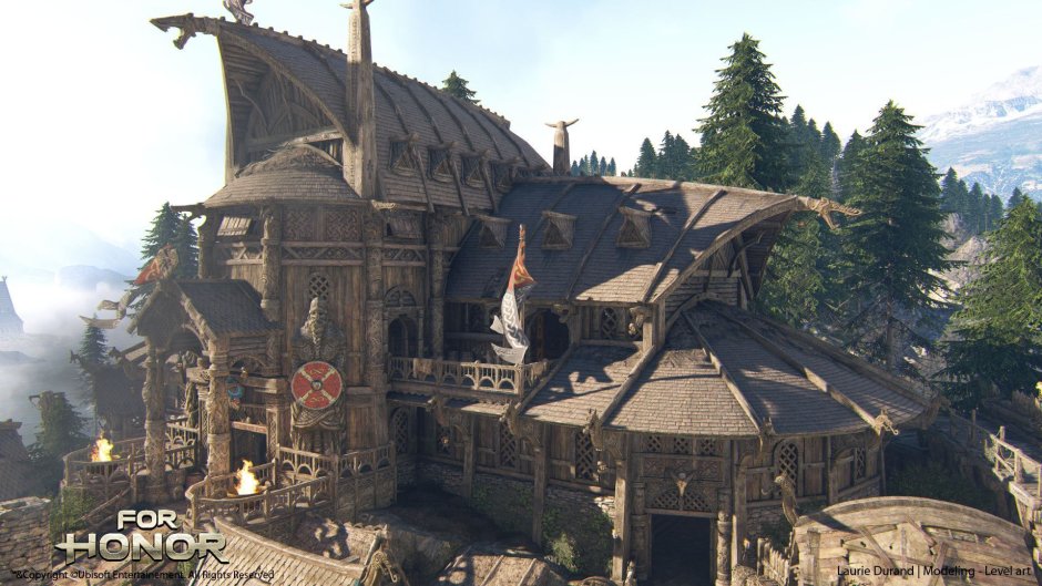 Дом викингов Valheim