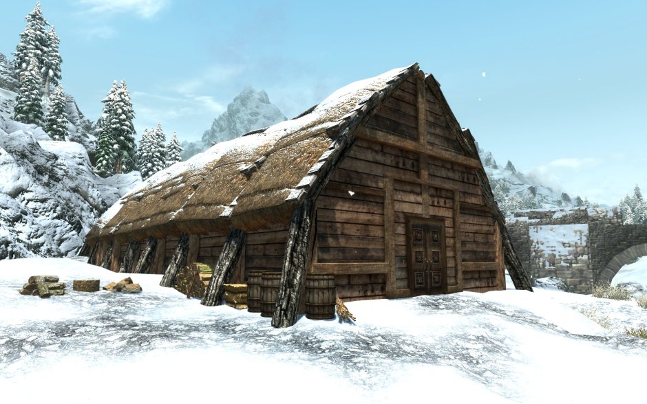 Дом викингов скайрим