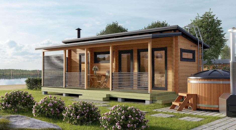 Летний гостевой домик