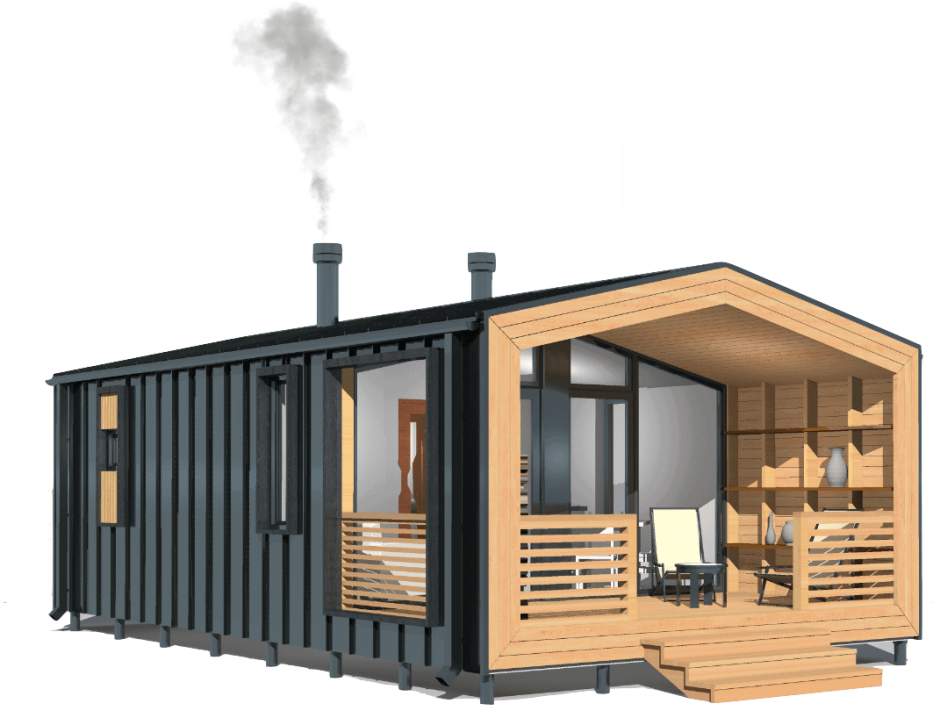 Модульный дом ок40