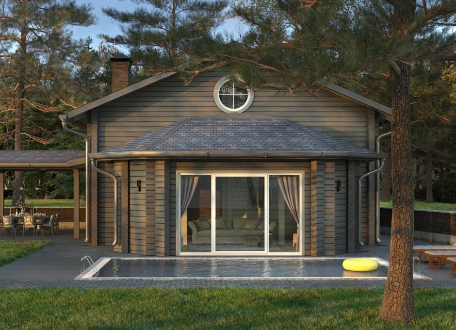 Проект дачной бани