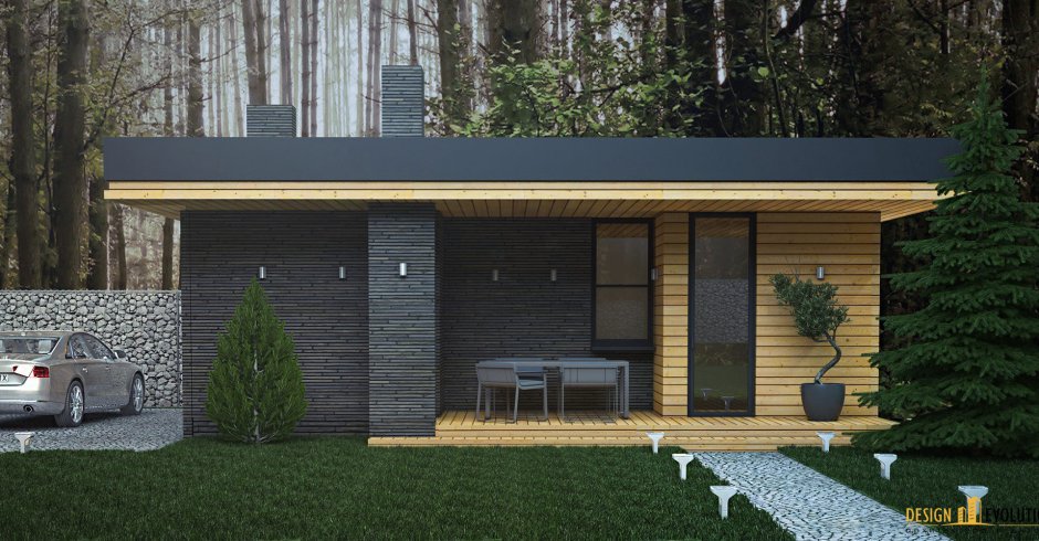 Гостевой домик 5х5 планировка