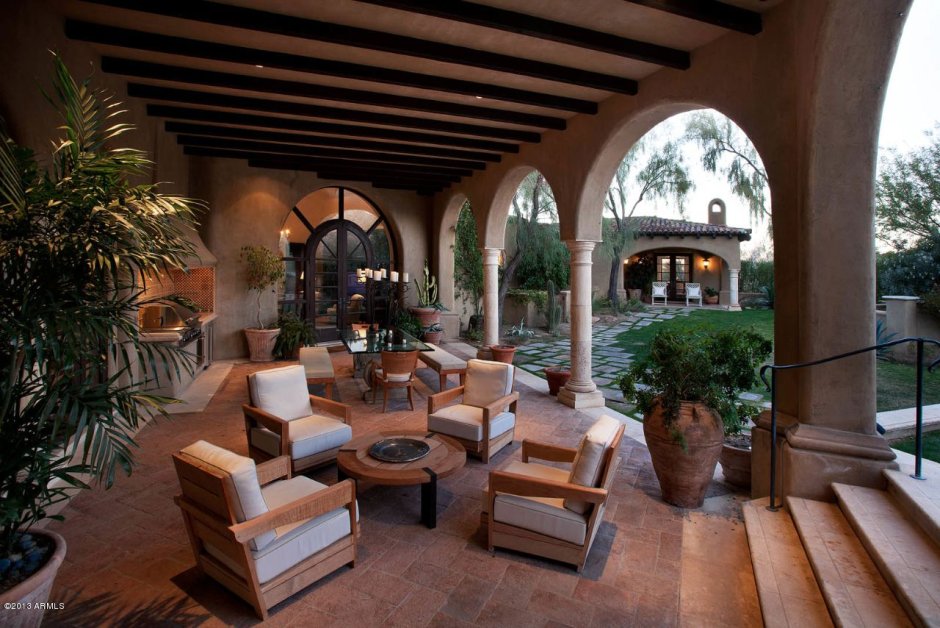 Бразилия вилла колониальный стиль внутренний дворик