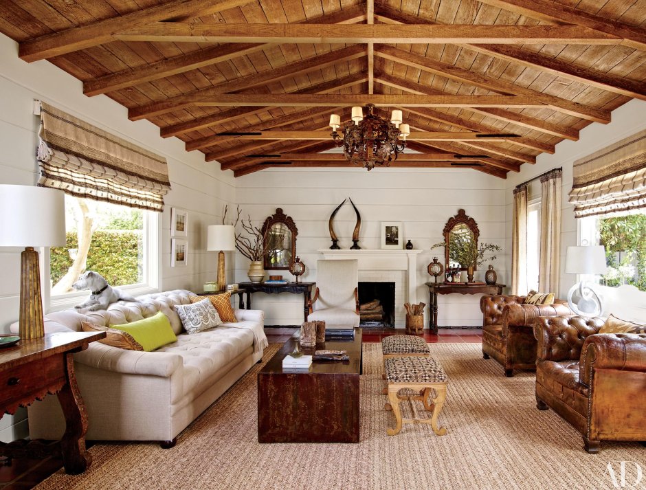 Уютная вилла в колониальном стиле Санта-Барбара