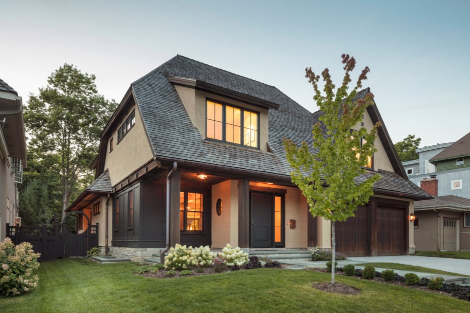 Крыши загородных домов